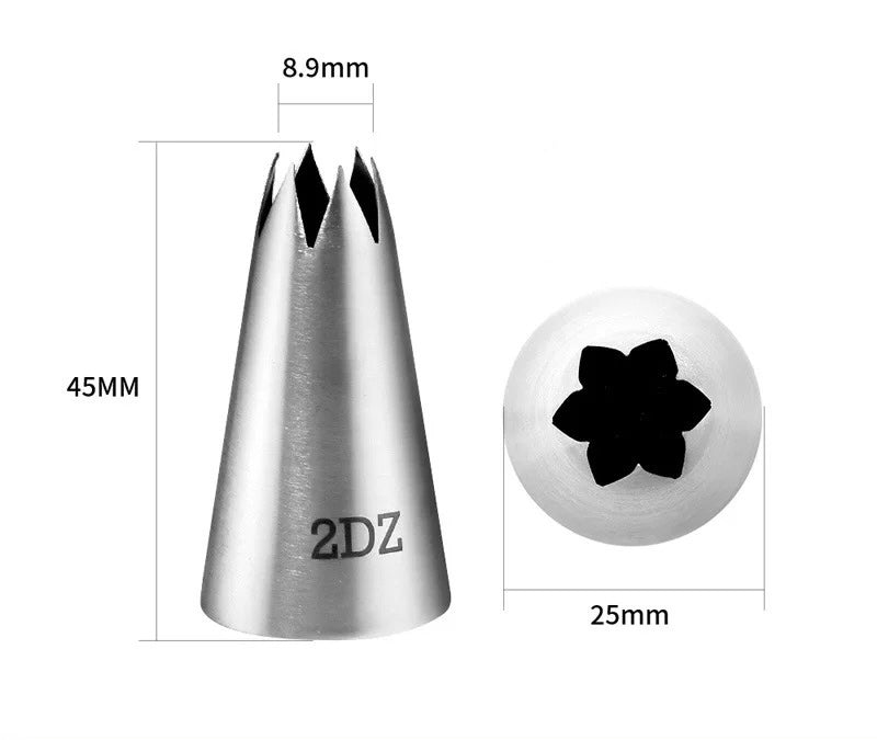 Pipping Tip 2DZ Stainless Steal