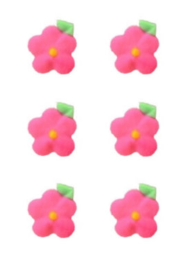 Edible Drop icing flower pink 