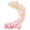 DIY Balloon Garland /Arch Pink, Cream, White