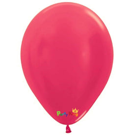 Sempertex Metallic Fuchsia 11” Latex Balloon