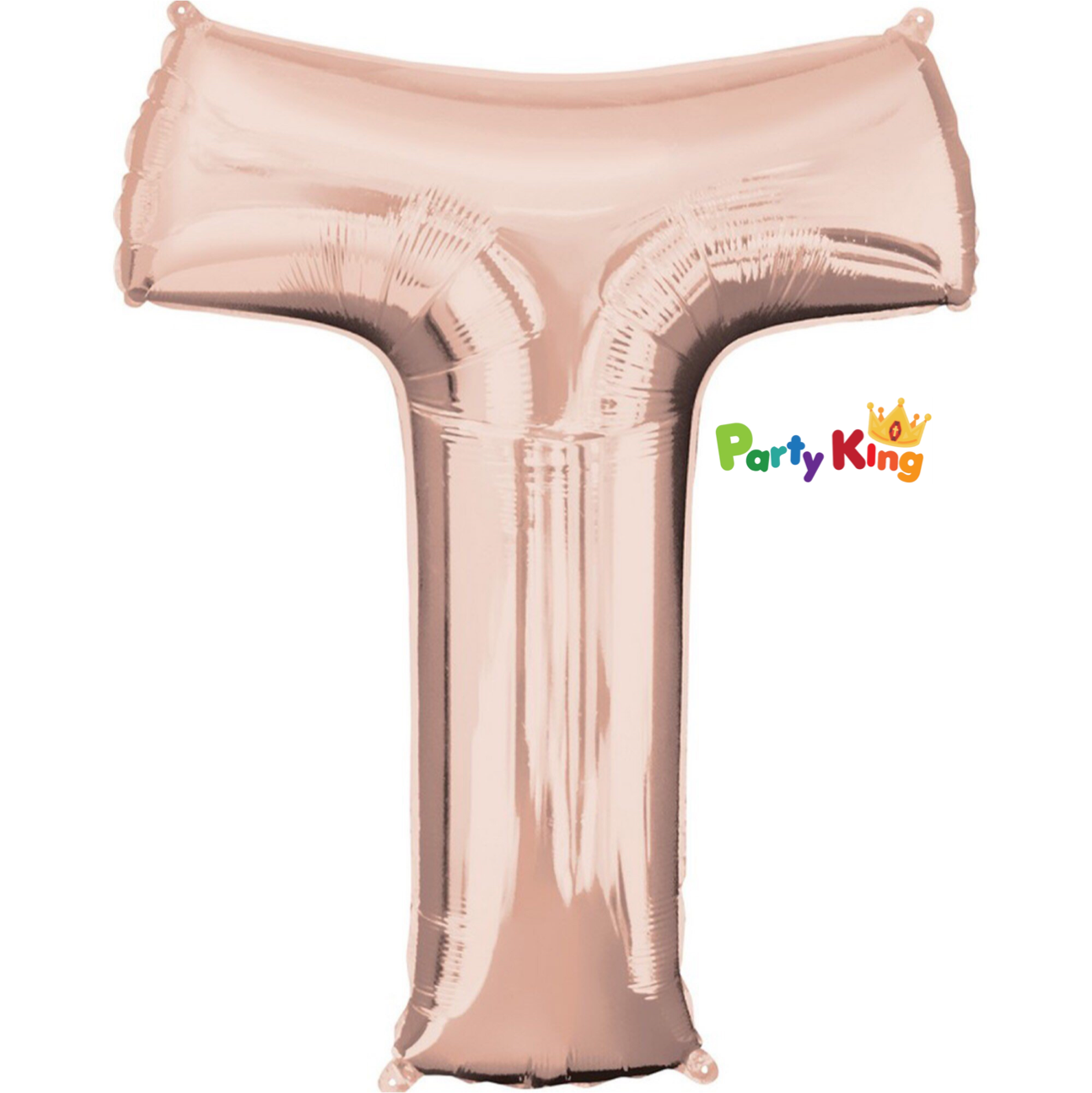 Rose Gold Letter “T” Foil Balloon 16” (35cm)